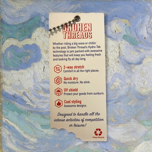 Broken Threads Mens Surf Wear XL - Picture 10 of 11